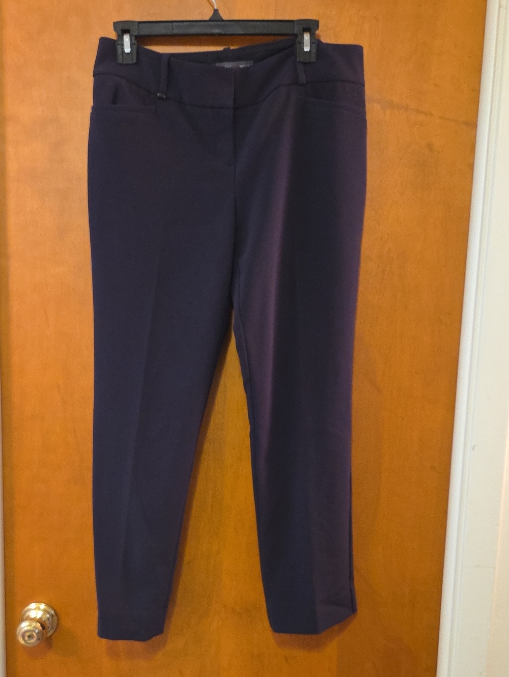 The Limited Navy Drew Fit Ankld Pants 8